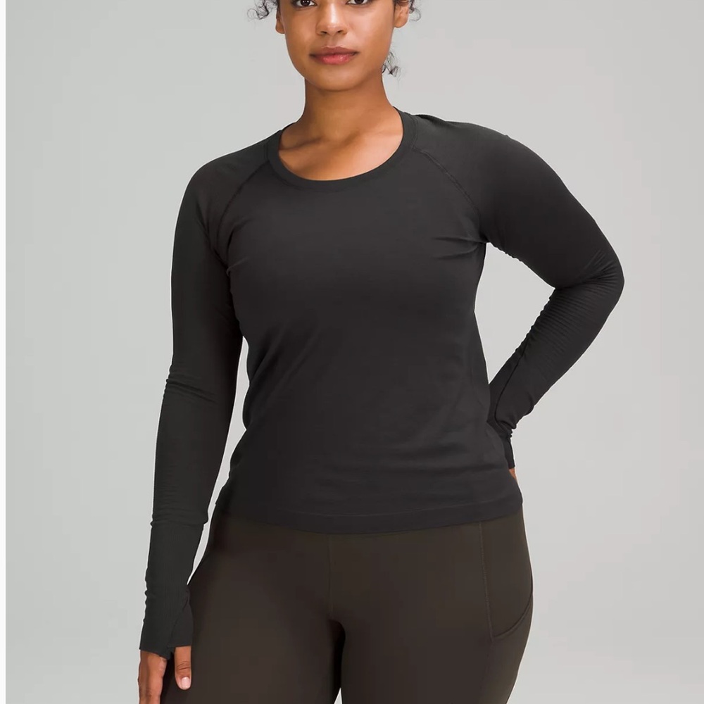 Swiftly Tech Long-Sleeve Shirt Waist Length